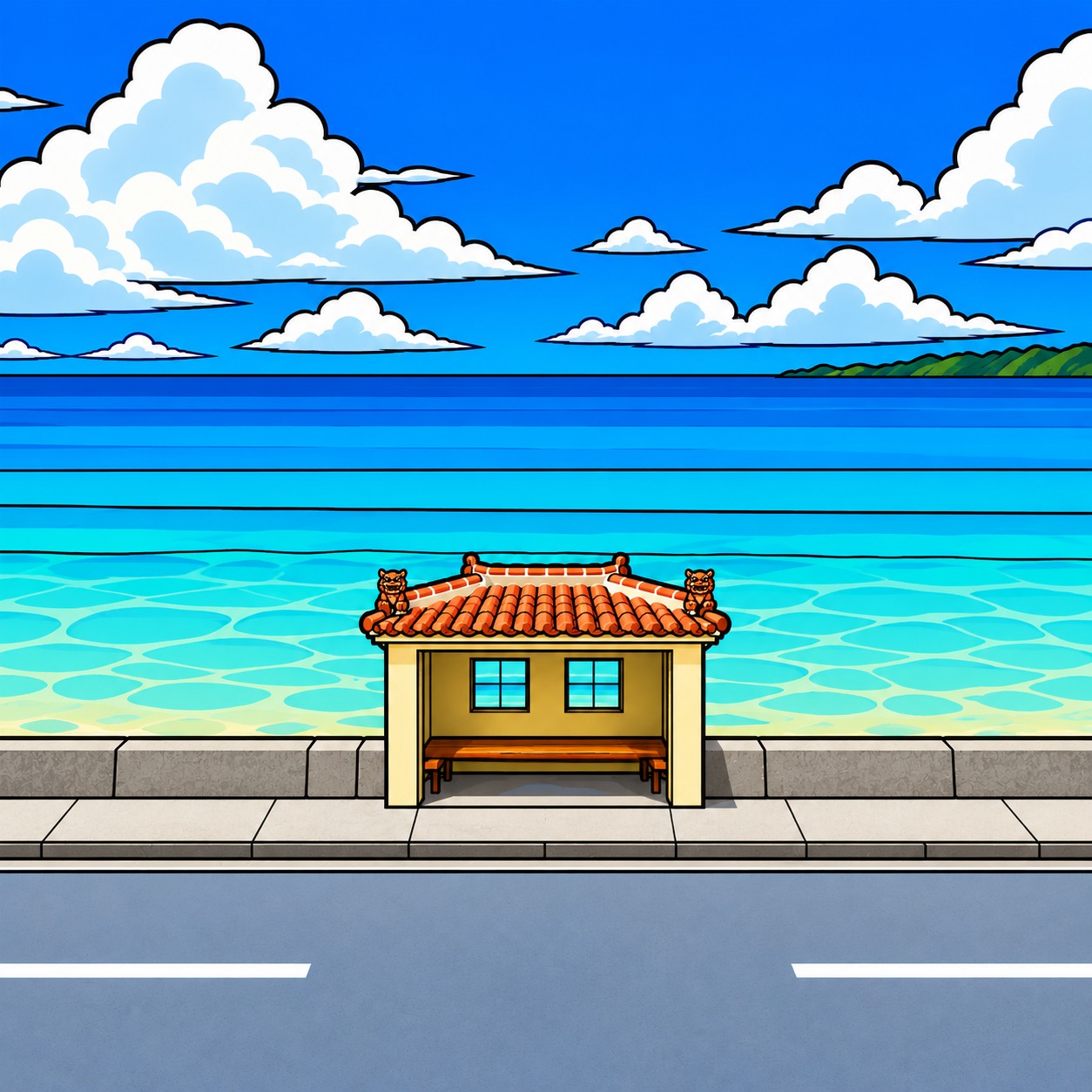 HentonaSeasideBusStop